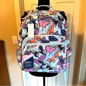 Vera Bradley butterfly print backpack